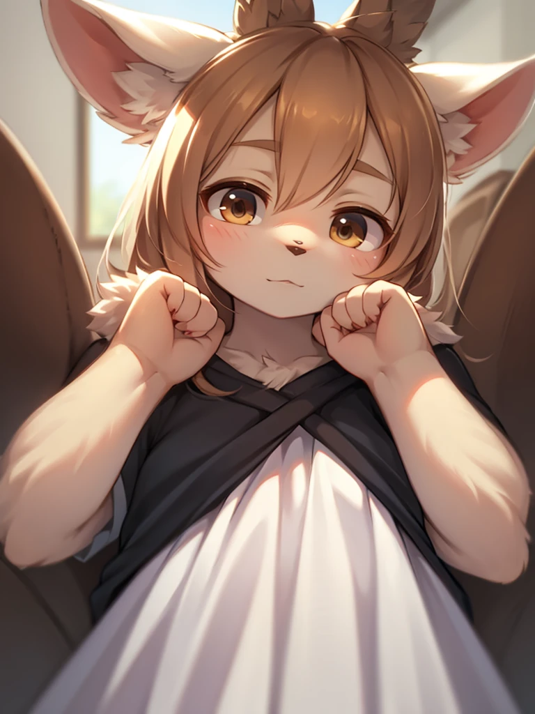 Hiro Default,shinosawa hiro,thin,Orange eyes,White eyelashes,Blonde,Long Hair,Hair Clip Flat Chest:1.5、Lean、blush、whole body、Pregnant women、
White cat lingerie, choker, neck bell、白いcat paw gloves、White cat ears、((Half-close your eyes:1.5、Sticking out tongue))、(((Blowjob gestures、One hand clenched into a fist)))