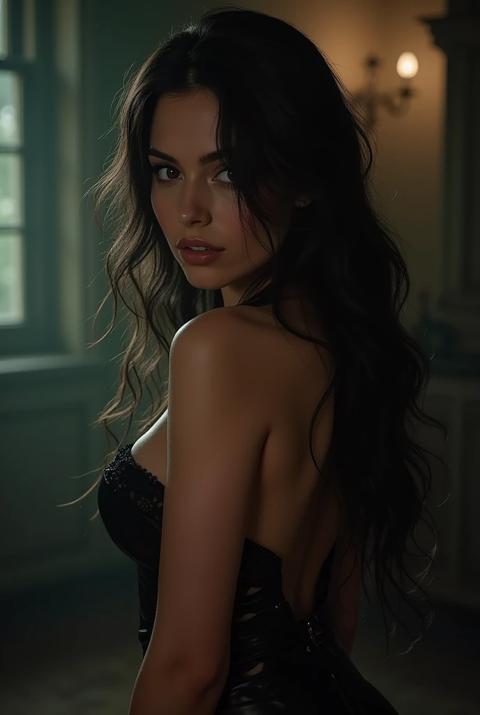 Portrait of a young woman, beautiful, nipples, ass, smooth, sharp focus, digital painting, illustration, fantasy, by Gimenez Juan and artem demura and alphonse mucha, artstation