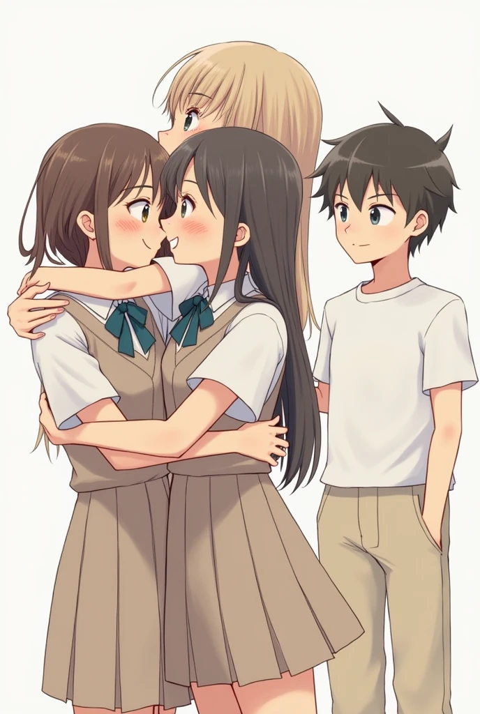 (Primary school students:1.2), (Girl:1.2), (8-year-old:1.5), Young girl, (Absurd, 8K, 4K, Tabletop, Extremely detailed:1.2), Highest quality, Perfect Anatomy,Perfect Face,Look forward,High humidity,(Chubby:1.2), shortness of breath,High humidity,humid,blush, Black Hair, Hair ties, T-bag, hair band, Outdoor, hair ornaments, Twin tails, (Sweaty:1.2), Embarrassing, (Wet:1.2), (rain:1.2), (Looking into the camera:1.2), (Oily skin:1.1), nude, Browsing Caution, In the city, on the road, Small breasts, Pink nipples, (Speech bubble:1.3), (Gazing at the audience:1.3), (Sharp eyes:1.2), (Two Girls facing each other:1.5), (She is stroking his penis right in front of me.:1.4), Kneel, (Handjob:1.5), orgasm, Drooling, condom