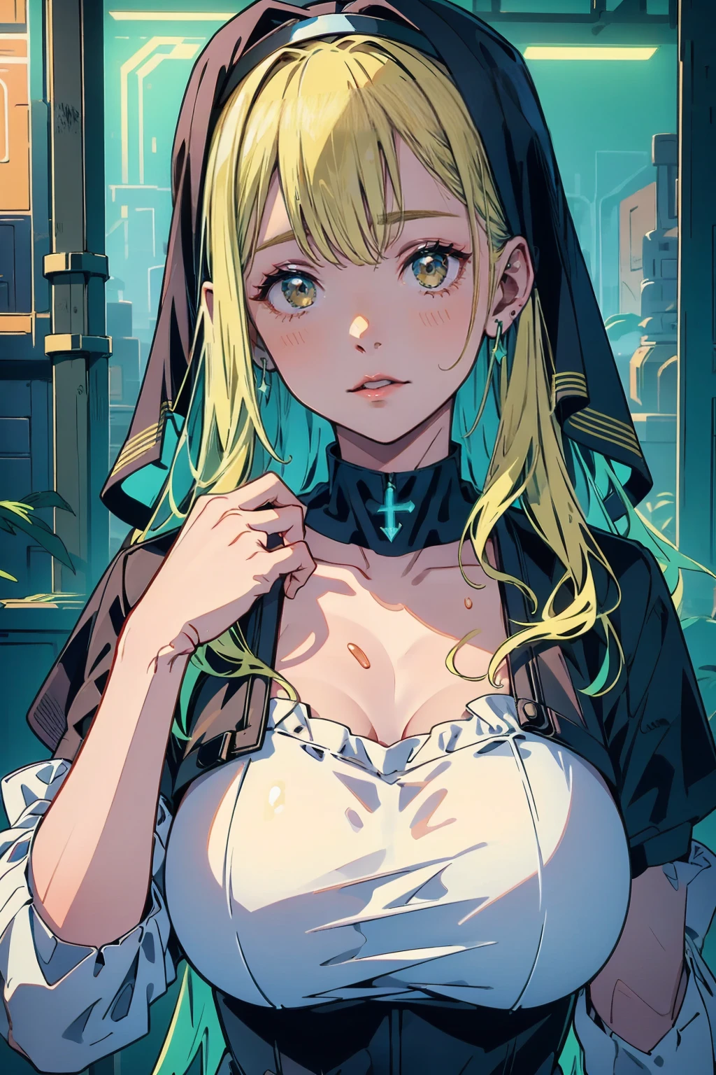 nsfw:1.5,((cute_girl,vaginal,sex,vulgarity,orgasm,hat,soapland)),((masterpiece:1.5,best_quality:1.5,ultra_detailed:1.5)),((blonde_hair,blue_eyes,pale_skin))
