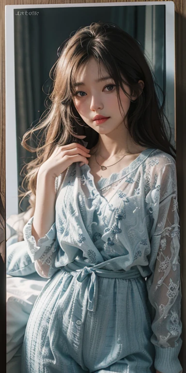 (extremely detailed CG unity 8k wallpaper), (masterpiece), (best quality), (ultra-detailed), (best illustration), (best shadow), ultra-high res, (photorealistic:1.4), 1girl at home, ((very oversize shirt, buttoned shirt, open shirt)), (man shirt), no bra, collarbone, no panties, (small breasts:1.2), small nipples, (light silver hair:1.2), looking at viewer, light smile, upper body, makeup, <lora:koreanDollLikeness_v10:0.3>,