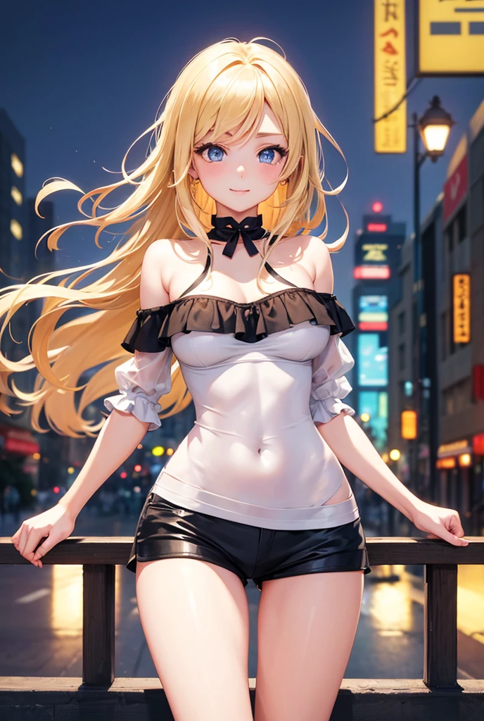 The road、street corner、The buildings
