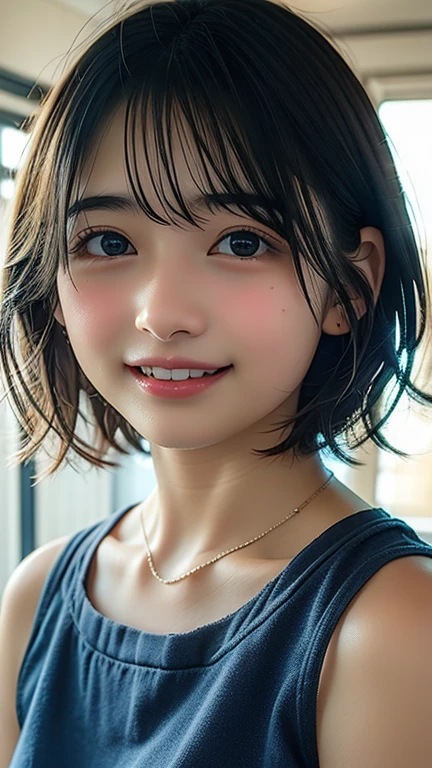 (masterpiece:1.2, highest quality), (realistic, photorealistic:1.4), beautiful illustrations, (movie lighting), Depth of written boundary, looking at the viewer, Front view, 1 girl, Asian, 1, ((bob hair)), perfect face, Cute symmetrical face, shiny skin, asymmetrical bangs, Big eyes, ((shaved pussy:1.5)), ((Anatomically perfect body:1.5)), ((Pink nipples)), long eyelashes, beautiful hair, beautiful face, fine and beautiful eyes, beautiful clavicle, beautiful body, beautiful breasts, thin thighs, beautiful feet, beautiful fingers, ((school uniform )), (vaginal sex:1.5), (beautiful scenery), Outdoor Exposure, droopy eye, (cum in pussy:1.5), sex, erotic, A hairless pussy, hetero, cowgirl position, Inserting a penis into a pussy, (smile, Upper grade)