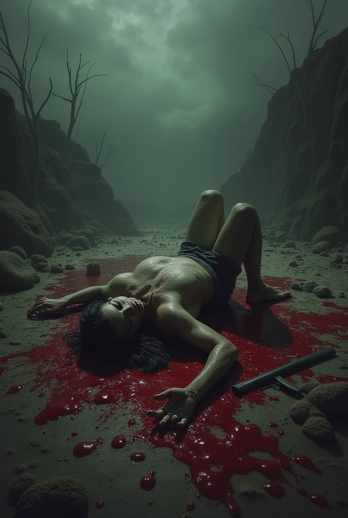 4k, 10080hp, realistic, ultra realistic, textured skin, crime scene, no deformed body