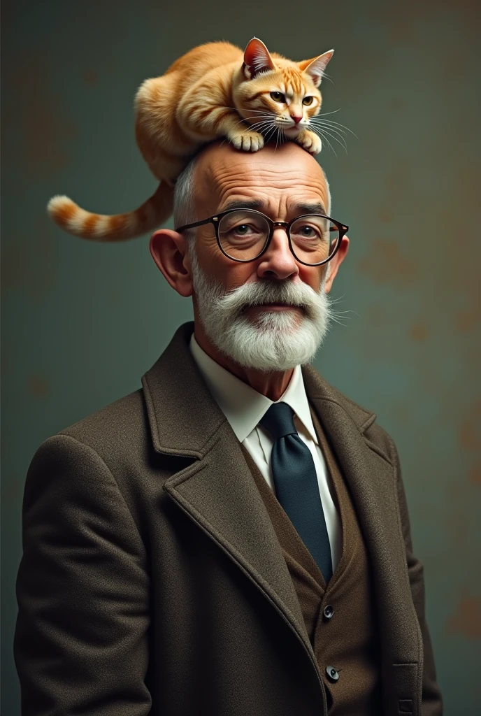 I want a pixelated Monkey with glasses smoking a cigar with a green background
