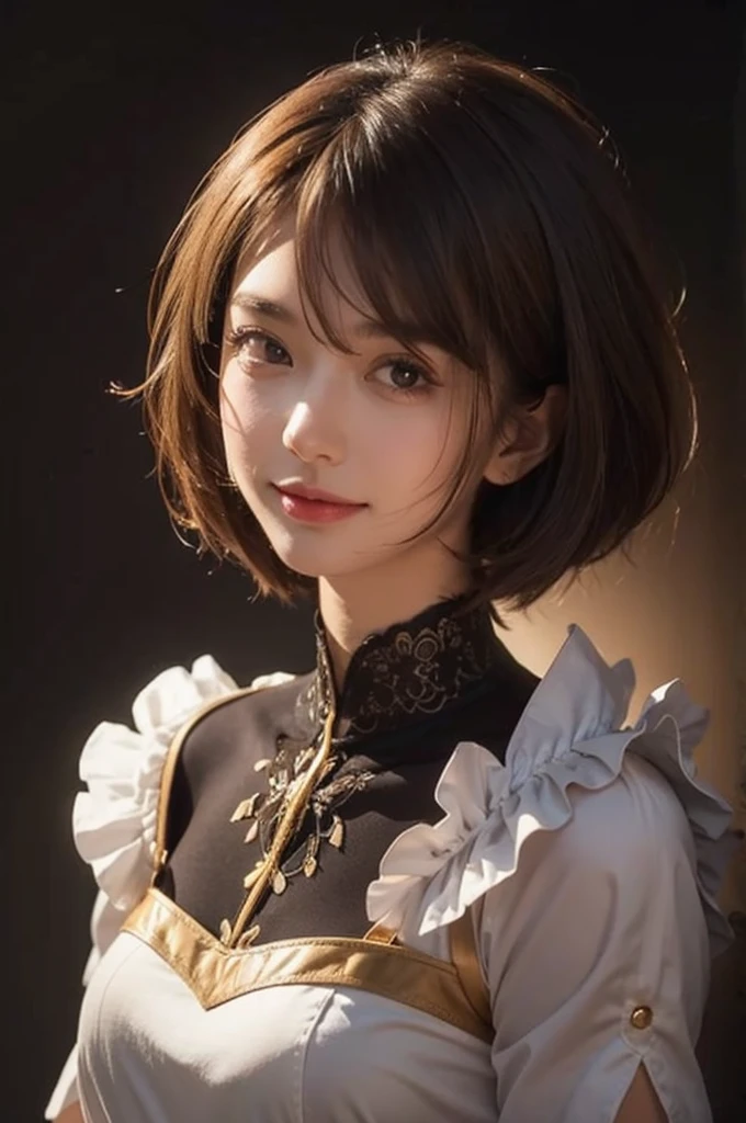 (SFW:1.8、masterpiece, masterpiece、Highest quality),1 Girl, alone, hyper Realistic, Realistic,Realistic, Looking at the audience, Light brown eyes:1.4,Short Brunette Short Bob Hair:1.6、Highly detailed shiny hair:1.5, Very delicate and beautiful、Brightly colored off-the-shoulder dress.:1.4, See-through costume、Lepangas:1.4), Mouth closed, Upper Body、big chest eye、eyelash、{Huge|big chest|Hugeな|mega} whole :2, Chest cleavage:2、(((Add highlights to the eyes:1.4、big chest eye、two side up,Glowing Skin:1.4、Looking at the audience、She is very 美しい and cute、Show me your ears、Beautiful long neck、smile、Close your mouth and smile、Bangs and beautiful teeth)))、Ideal body type、((Very beautiful red background:2、Simple blank landscape in vibrant baby colors:2、Very simple purple background:2))、Beautiful long neck:1.4、(({Huge|big|Huge|mega} chest, Chest cleavage:2))、(((Portraiture:2、Face close-up:2、Face close-up:2)))、Perfect Anatomy、((bangs:2)),White skin、loli,Straight Hair,shoulder length hair