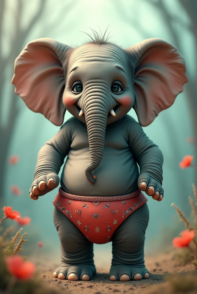 elephant in panties