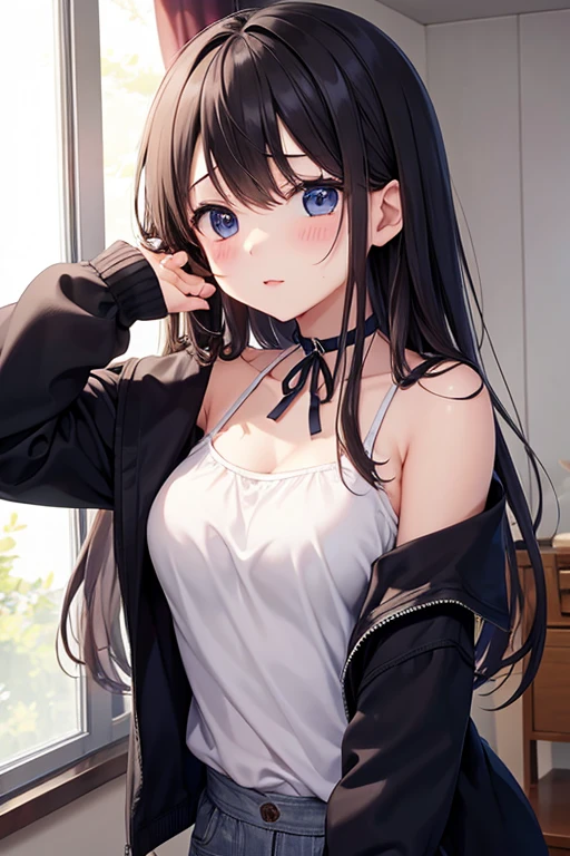 best quality,low twintails,small breasts