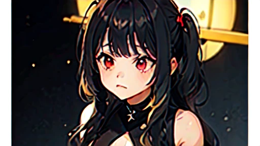 junkotvv pelo negro ojos rojos y orejas de gato, astronautas bimbo femeninas bajo Aurora , Totalmente vestida, giga_tetona