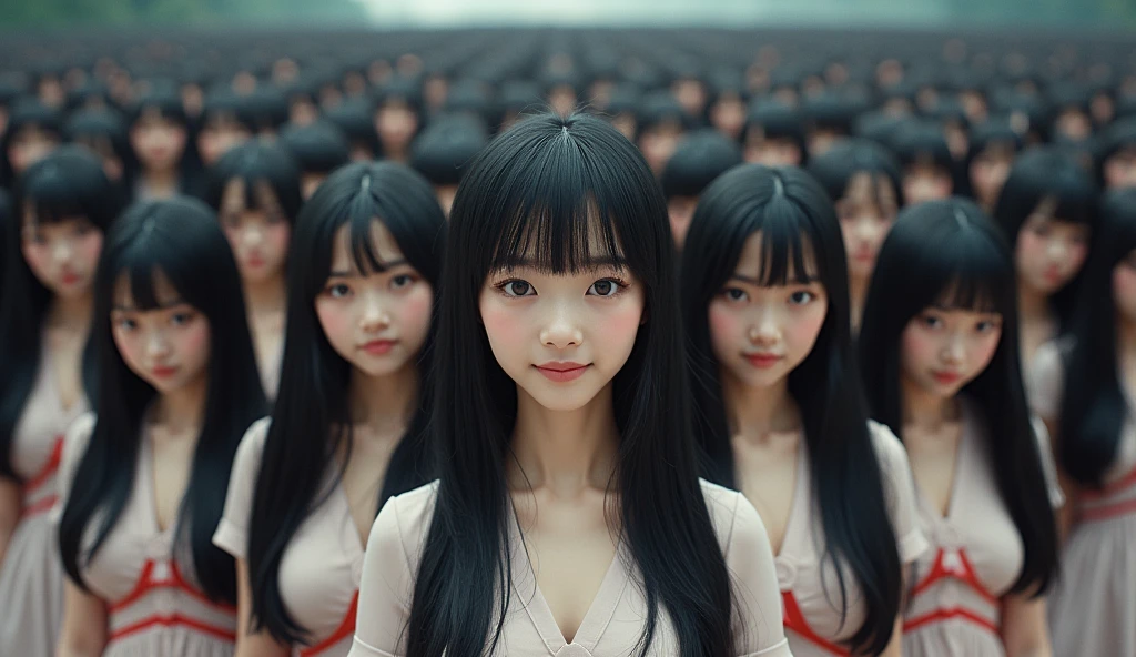 (((((Japanese Clone-girls=Myself))))), (((Super Best masterpiece Clone-girls Raw Photography Art))), (((16K, Highest quality, Ultra-high resolution, RAW Photos))), (((It&#39;s so unrealistic., With unparalleled depiction, With an unfathomable sight, An unprecedented and shocking worldview, Clone-girls: In a world of mass reproduction, Ultra-realistic))), (((Japanese Girls, Umezawa-Minami, 24yo, Small face, Thick black hair, long hair, Dark Eyes, Mature face, Cute Smile, Smiling face, A gentle gaze, (((Very pleasant look)))))), (((Very beautiful detailed girls, Accurate body structure, Accurate body movements, Very detailedボディ, (((Super big breasts, Large bulge of ample breasts)))))), (((Summer clothes, Short sleeve, mini skirt, hour々I can see your pants, Cleavage Emphasis, Emphasise the fullness of your breasts))), ((((((((Very detailed, Myself cloning, Depiction of splitting oneself, 1Myself girl→1,000,000,000,000,000,000,000,000,000,000Myself cloning girls)))))))), (((((((Myself clone-girlsから, Myself keeps multiplying, (Very detailed and intricate, To the exact, Perfect and consistent, (((In the same female body,With the same face, With the same hairstyle, In the same clothes, At the same height, 同じSuper big breastsである))), In a detailed depiction), 1,000,000,000,000,000,000,000,000,000,000 people))))))), (((((Myself girls only))))), (((((1,000,000,000,000,000,000,000,000,000,000Myself girls))))), (Very detailed, The awesomeness of the massively proliferating crowd of &quot;myself&quot;, A very impactful depiction ), (Very detailed描写, Clear and accurate perspective depiction, Ultra-wide field of view, super wide view, Focus on the average value of the image), ((The shooting angle and composition should not be limited to the front, but should be viewed from above, below, left and right.)), I&#39;m so happy to see so many Myself crowds., I love myself, Overwhelmed with emotion, Full body movement, Very detailed, Myself: A depiction of hands entwined around a body in a crowd