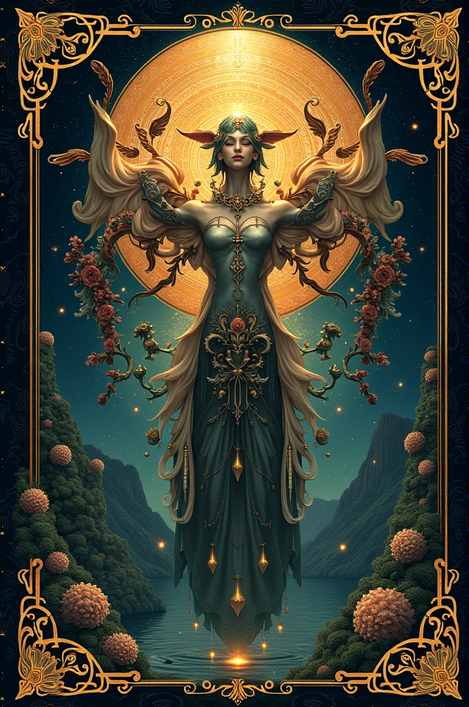 Create a beautiful tree, tree woman With the torso with a feminine silhouette. a perfect body With green leaves. digital drawing, perfect face, glowing skin, 8k concept art portrait, dynamic lighting, super detail, detailed image, fractal complex background, alcohol ink drawing.beautiful woman, a woman with black and platinum and gold hair, with a colorful outfit and a black background with paint splatters, by Hirohiko Araki, Official Art, Unity 8K Wallpaper, Ultra Detailed, Masterpiece, Best Quality, (Zenredar, mandala, tangle, tangle), 1 beautiful Caucasian haired girl platinum and black and gold, Dynamic Angle, The Most Beautiful Form of Chaos, elegant, bright colors, romanticism, By James Jean, Gerhard Richter, Takato Yamamoto, Ashley Wood, atmospheric, ecstasy of musical notes, transmission of visible musical notes, Style Wtrcolor, wind blown, Masterpiece, Beautiful, ((watercolor)), Paint splatters, Intricate details. [drip: 0.7], Trending on Artstation, Rachel Walker, Style-Painting-1900, A beautiful nude woman completely covered in paint floating in a pool, beautiful lighting, beautiful large detailed eyes, Nirvana, relaxed, paint drips, Spirals of Paint, Paint Splatter, (Beautiful Swirls of Paint Swirls), by Jeremy Mann, By Sandra Chevrier, vivid contrasting colors, chromatic aberration, black background, Best Quality, (realistic: 1.2), (high contrast: 1.2), gold and silver and bronze decoration, forest goddess, beautiful caucasian girl close-up, beautiful goddess fused with forest and trees, black hair fused with platinum and gold, nude girl, beautiful visible pubic area, pink pesons, small breasts a the view, pond of water in the garden, tattoos of mandalas and flowers on the naked body, floating old clock, lamp, lantern,pond of water in the garden,beautiful visible pubic area, pink pesons, small breasts a the view,full body, Sakimichan art, oriental mandala tattoo, fractal background, silver and gold and bronze spirit, floating antique clock, antique lamp