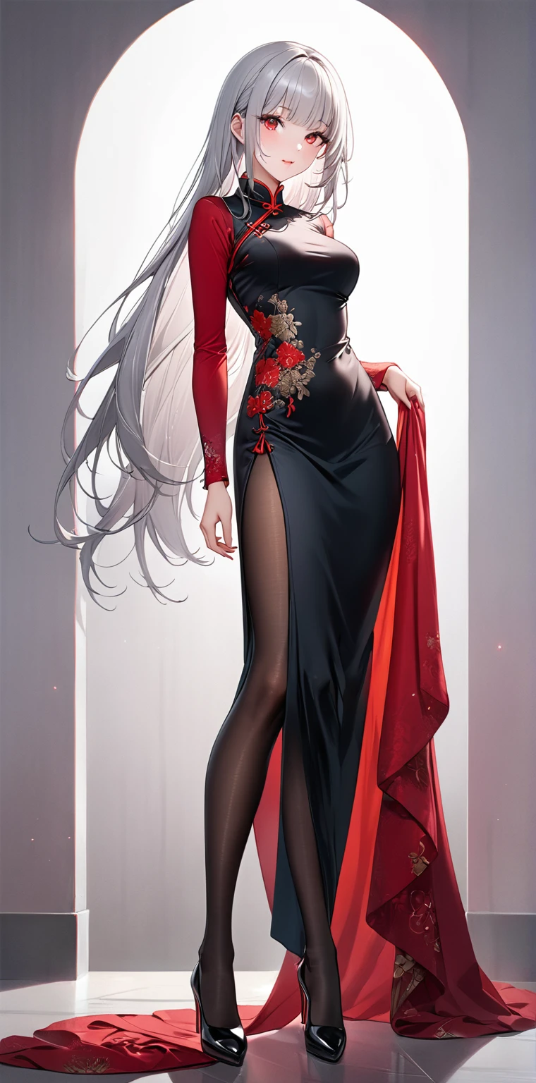Dark Elf in Qipao