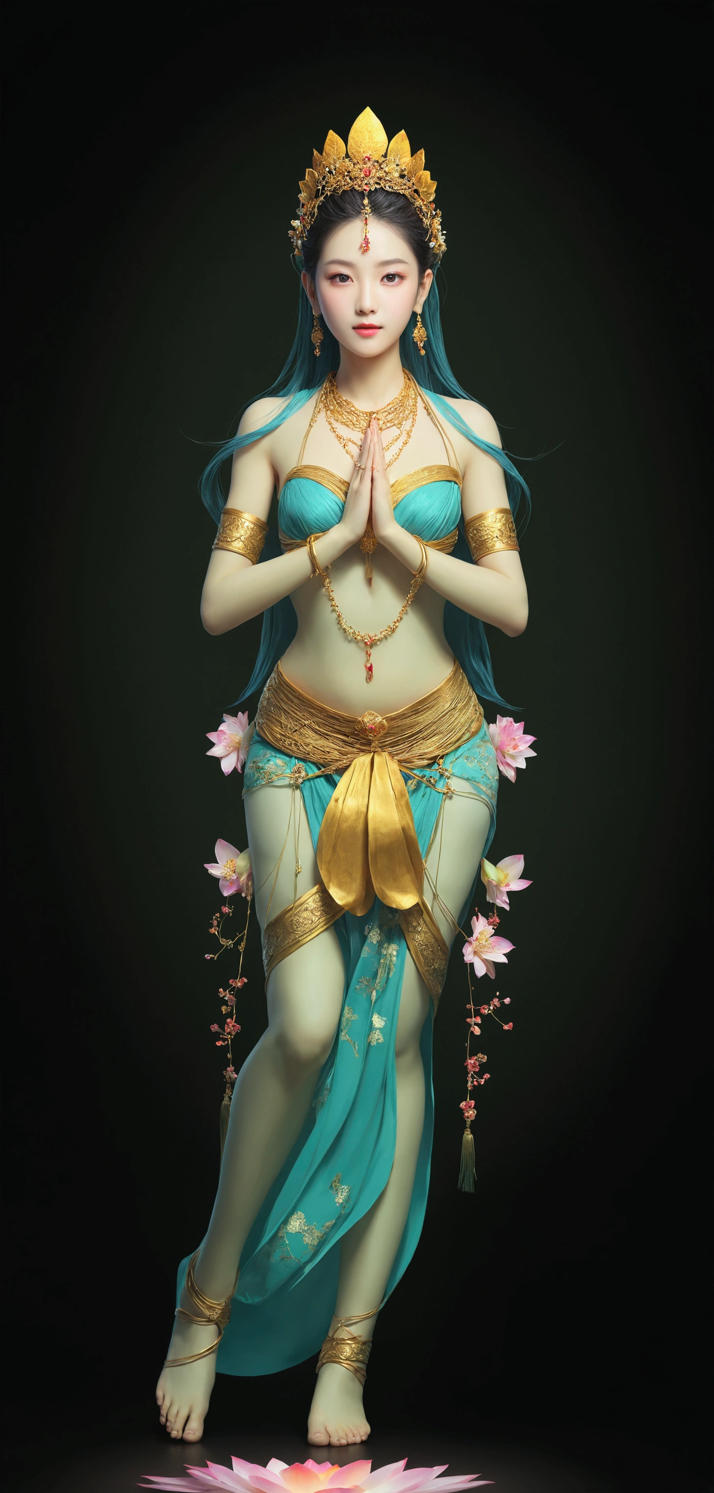 AvalokiteshvarA Goddess in real life, majestic, beautiful, breathtaking, awe inspiring