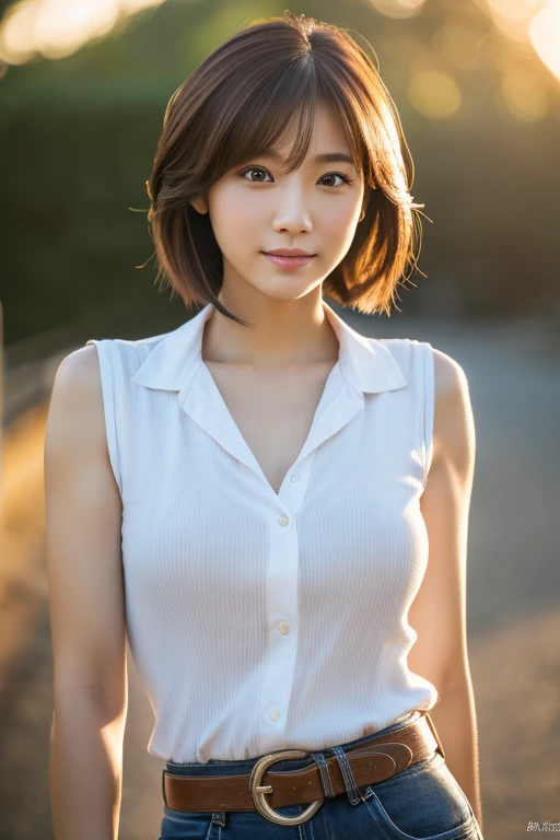 ((Highest quality、In 8K、masterpiece:1.3))、Sharp focus:1.2、Beautiful woman perfect body:1.4、Slim Abs:1.2、((Short Hair:1.2))、(trendy fashion in tokyo、shirt:1.1)、Background white、Wet body:1.5、Three-dimensional texture、Detailed eyes、(Brown Hair、Black Hair:1.2)、Very shiny hair、Backward view、Hair quality improvement、Handsome short、Short-haired blonde、No text、Lower text eraser