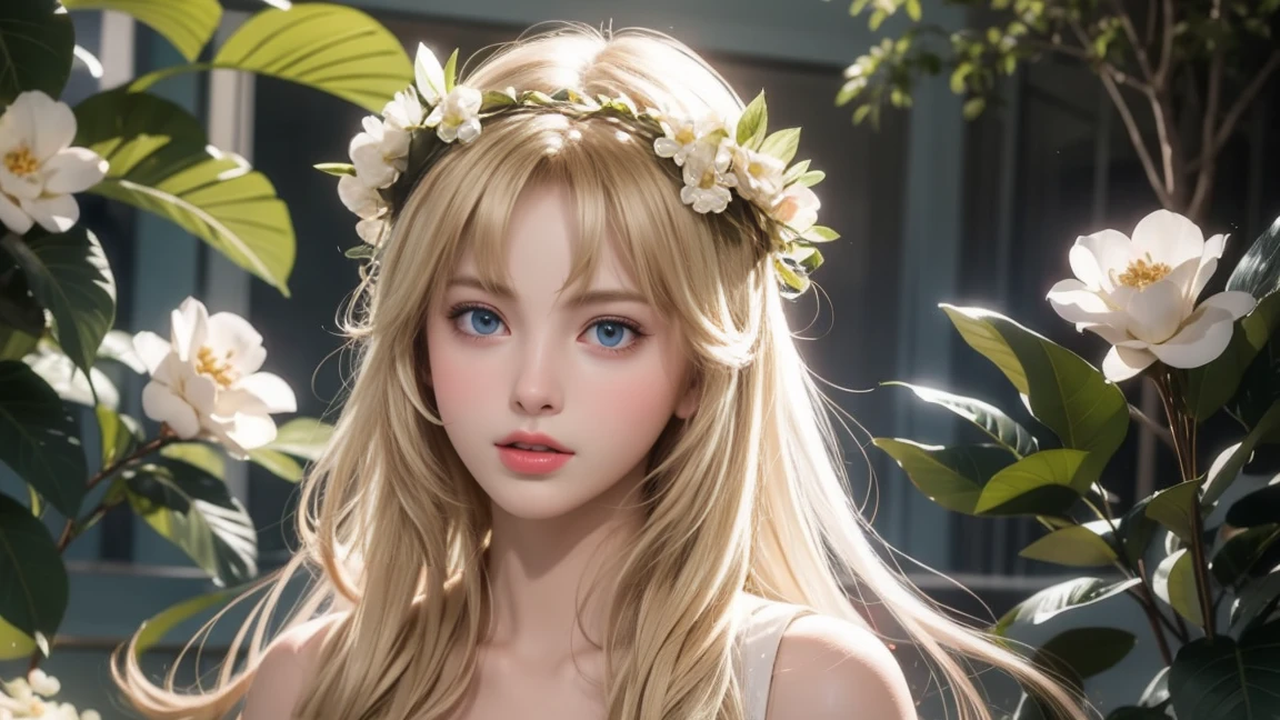 blonde,highres,best quality,natural, cinematic photo official art,unity 8k wallpaper,ultra detailed,aesthetic,masterpiece,best quality,photorealistic,entangle,mandala,tangle,entangle,cstasy of flower,dynamic angle,the most beautiful form of chaos,elegant,a brutalist designed,vivid colours,romanticism,atmospheric . 35mm photograph, film, bokeh, professional, 4k, highly detailed, skin detail realistic, ultra realistic