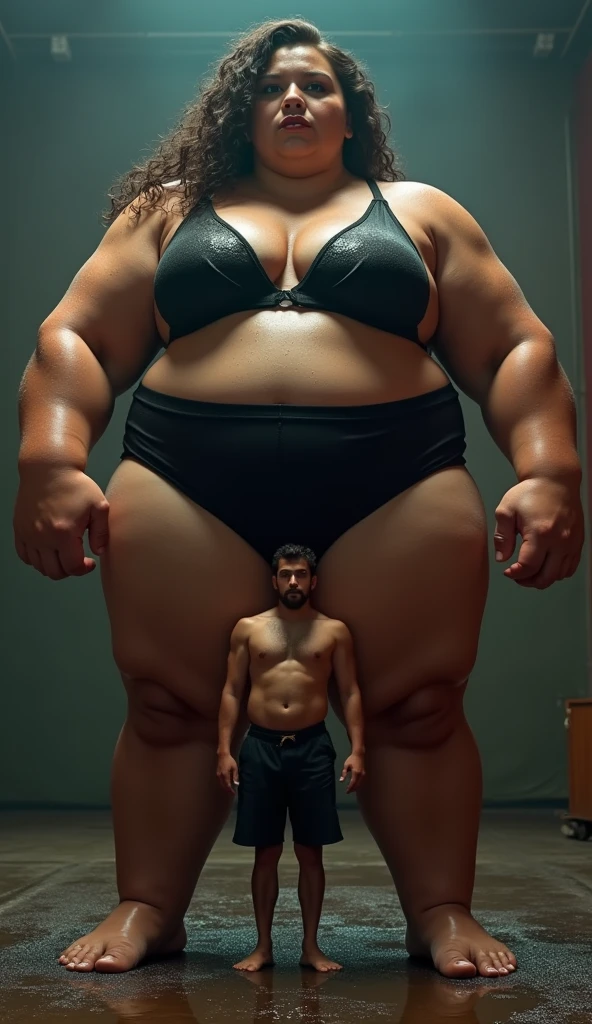Chris evans sucking another mans willy on the couch. Realistic 4k Realism ,giant size difference ,head reaching on the ceiling ,1man very giant size difference ,head touching the ceiling ,macro size ,Cracks the ceiling  ,shirtless ,wearing boxers, erection under clothing,