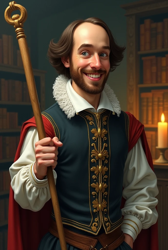 Hyper detailed gouache painting of a handsome elf, male, drinking in a crowded medieval tavern, playful smile on his face, [hyper realistic], handsome, 1 boy, chiseled features), (dark magic: 1.2), mature, warm illumination, knight costume, natural glossy skin, looking at viewer, long hair, (volumetric lighting), atmospheric perspective, dust particles, light axis, (e_foxy:0.7), m_wlop, (e_landscape:0.7)