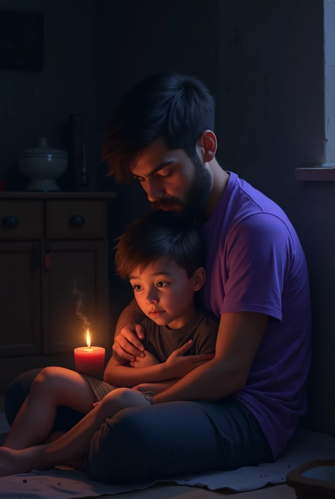 a tired mother leaning over her son's crib as he cries --auto --s2