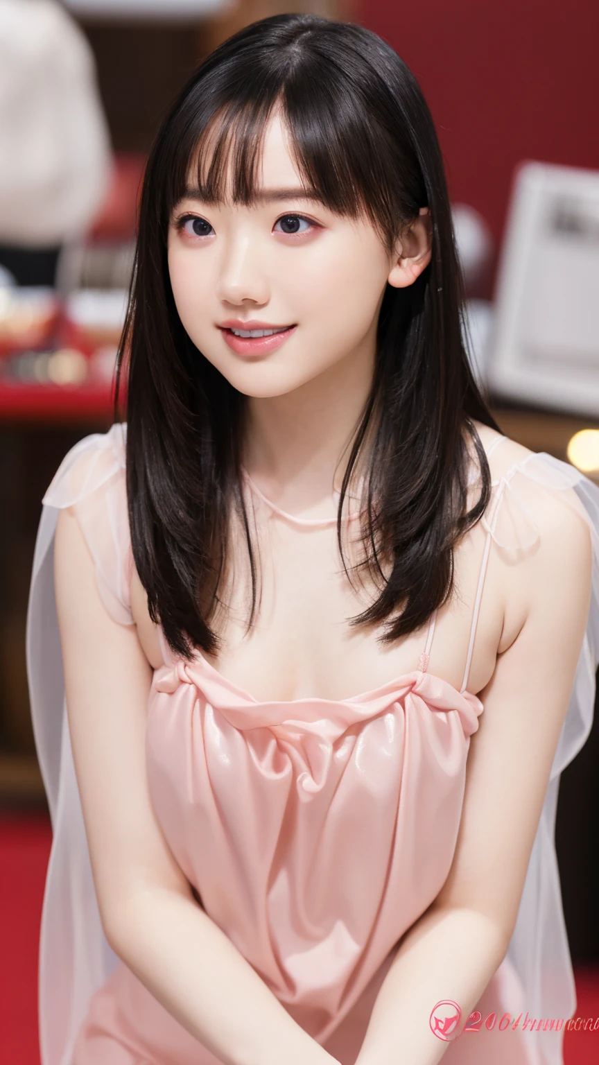 ((6-year-old naked, shaved elementary school princess)),An angelic, young smile,Beautiful shaved pussy
