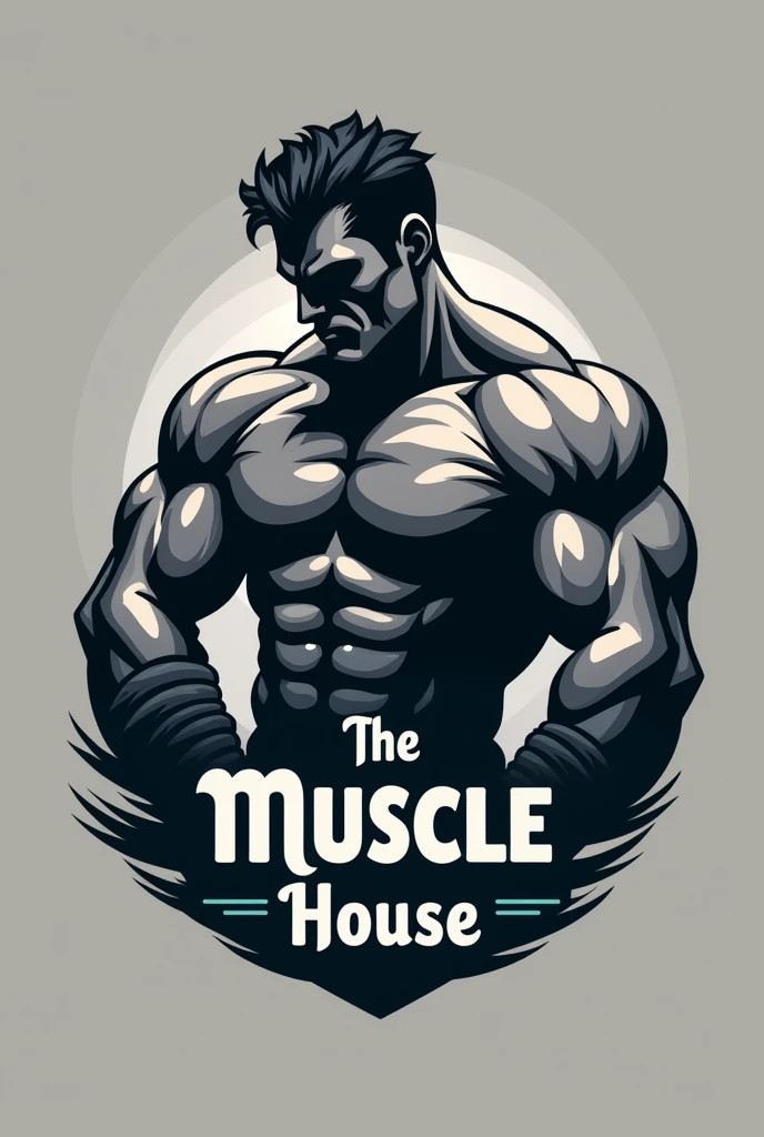 Logo for social networks with the name "POWER HOUSE CREW" where weights are displayed, dumbbells and Aggressive gym, imposing, inspiring, powerlifting
2 amigos