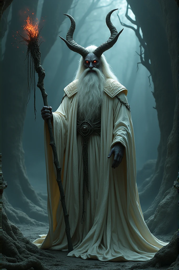 Japanese white demon