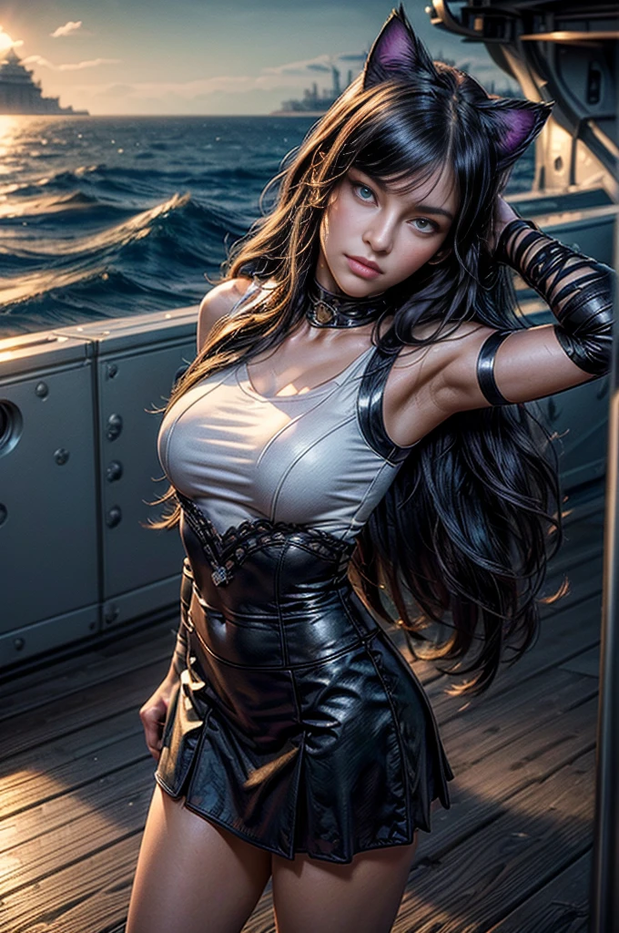 Evening dress,Lady,black shark girl