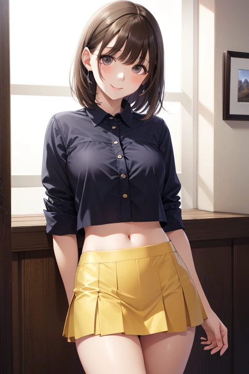 nsfw、
anegasaki nene、Shiny brown hair, short hair, Beautiful brown eyes、smile、Sparkling eyes, (Fine grain)、Super detailedな目、Very detailed顔, Very detailed目,
masterpiece, Highest quality, High resolution, (Highest quality,masterpiece:1.2),Absurd,High resolution,Super detailed,Very detailed,32k,8K resolution, Intricate details,Movie Scenes,Detailed Background,alone,Dynamic Angle,
Recall, Upturned eyes, masterpiece、Highest quality、25 year old woman with brown eyes.、((She is wearing a yellow off-the-shoulder blouse))、smile, (shy:1.2), Sitting、The background is a park、Bold composition、walking、alone、