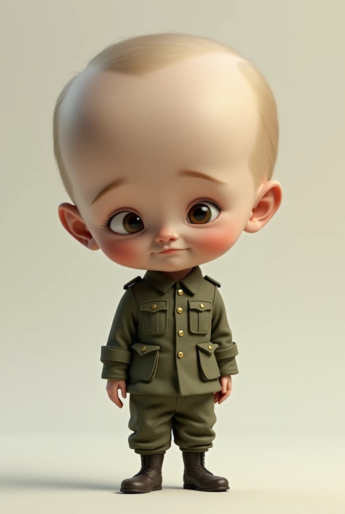 boy in a woman&#39;s uniform