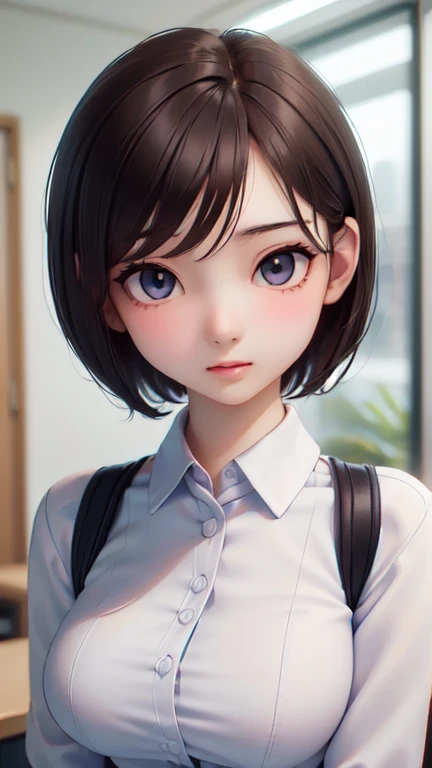 ((sfw: 1.4)), ((detailed face,  professional photography)), ((sfw, office lady, suit, extra short hair, sidelocks-hair, 1 Girl)), Ultra High Resolution, (Realistic: 1.4), RAW Photo, Best Quality, (Photorealistic Stick), Focus, Soft Light, (()), ((Japanese)), (( (young face))), (surface), (depth of field), masterpiece, (realistic), woman, bangs, ((1 girl))
