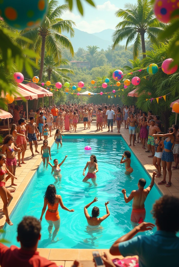 Party bugil di kolam renang