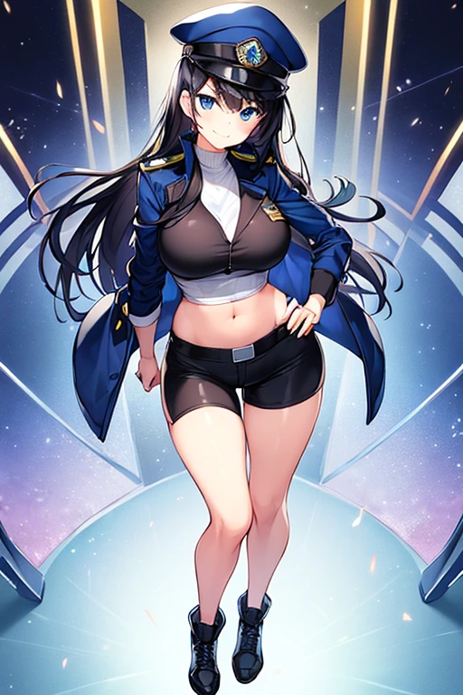 masterpiece, best quality, 1girl, solo, (upper body), nishizumi shiho, blunt bangs, makeup, expressionless, cleavage, whore outfit, blushing, fat lips, lipstick, curvy body, bikini top, jacket, jeans pants, short shorts, navel, tattoo, (nightclub), club, shiny floor, colorful, ray tracing,Big Ass,Stick your butt out,((Anal)),Nipples,Armpit,Sweat,