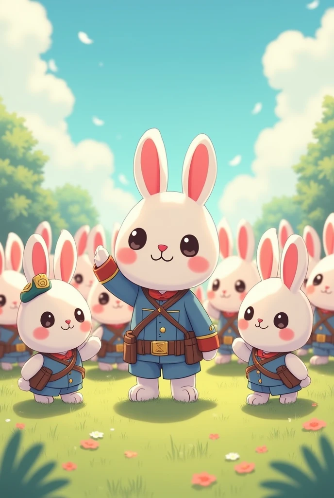 cute bunny cartoon character cute big cap