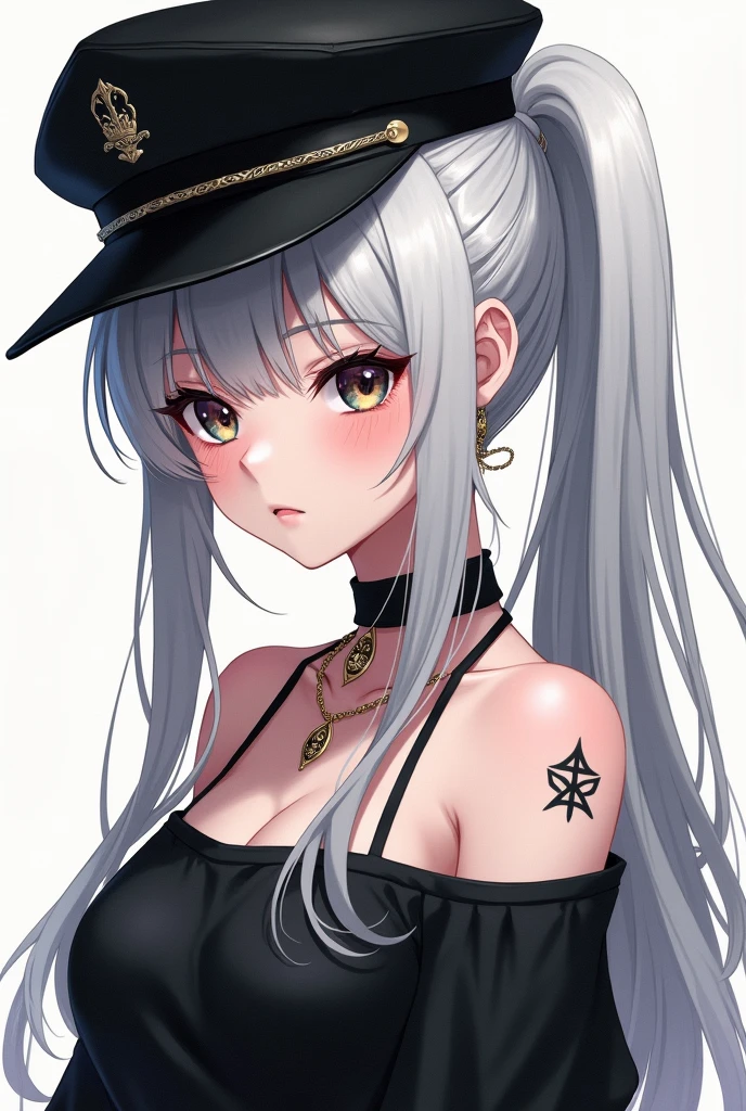 (paysage azur lane), (finely detailed eyes and detailed face:1.3), (extremely fine and beautiful:1.1), (Perfect details:1.1), (gros seins), (((portrait))), ((haut du personnage)), scarlet, nikke, long hair, , (( breasts and genitals exposed, ultra detailed vagina)),, bare shoulders, hip vent, hat, kasa