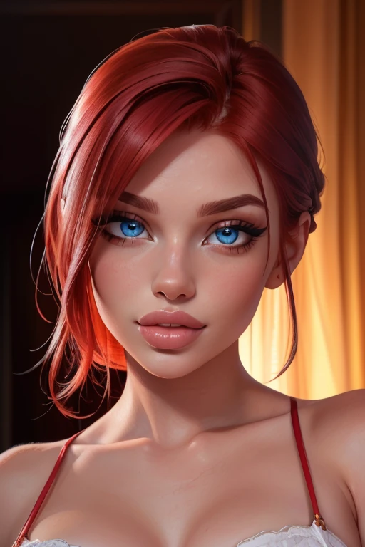 (sexy red haired young woman,perfect body,posing,model,stage,luxury hall),(oil painting),(detailed face,beautiful eyes,detailed lips),(best quality,highres:1.2),(realistic),(portrait),(vibrant colors),(soft lighting)