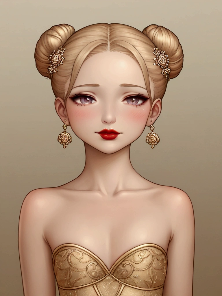 Curved woman, grosse potrine, gros fessier, beautiful face dark eyes