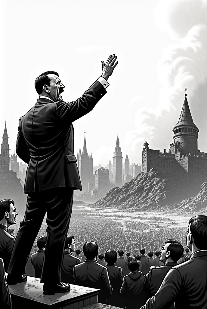 Adolf Hitler in Heaven