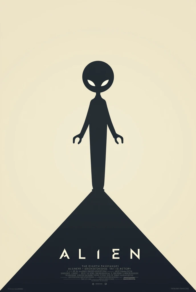 Alien full body portrait