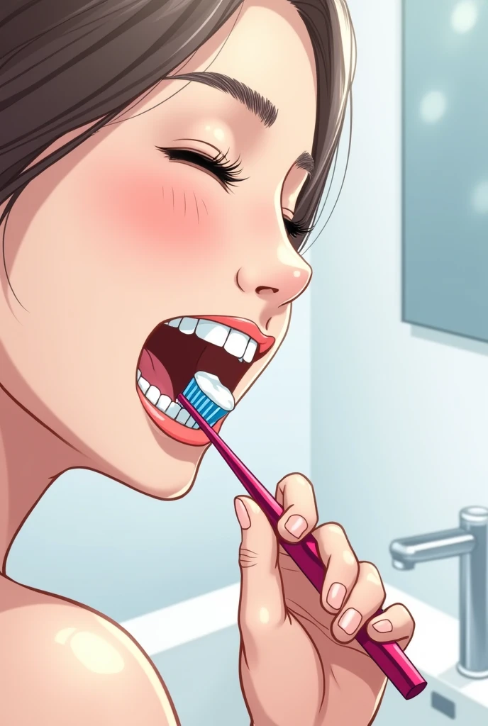 crying woman looking at pregnancy test