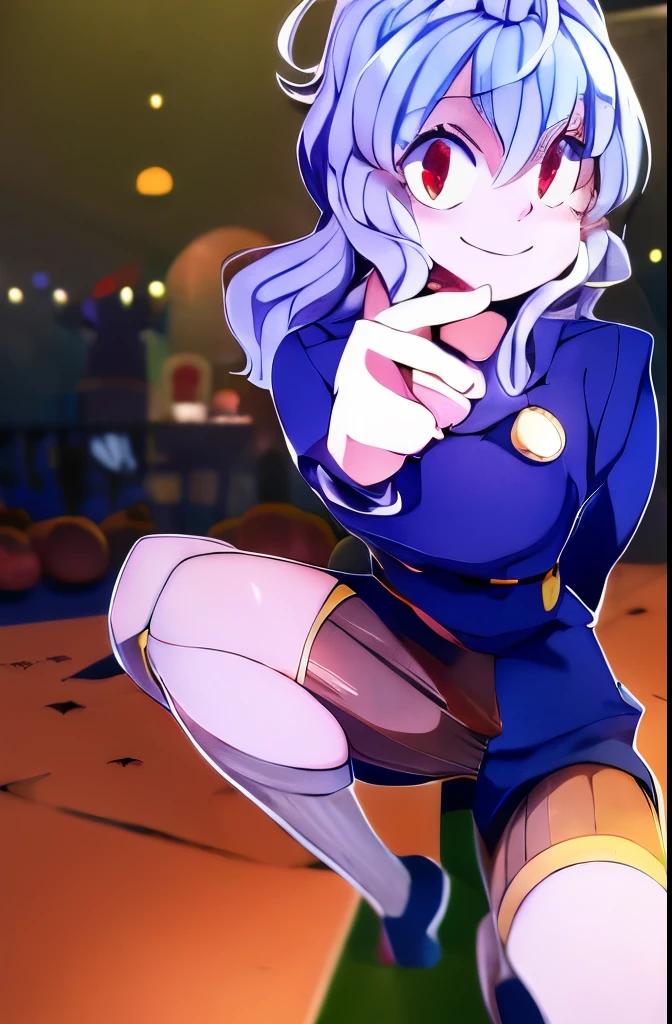 Dark Elf Silver Hair Purple eyes Short Hair Naked black coat blush Obscene lines Lori Squirting Small breasts Leg spread Expose Town first round Eyes are hearts Crowd Vibrator Masturbation Double Peace