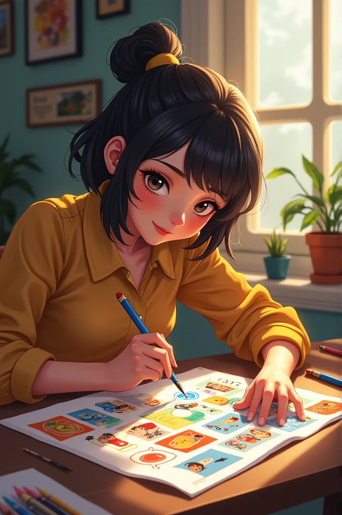1girl, Lie down on the grass, Aerial camera, sharp focus, bonitas, skinny, professional lighting,citys, rendered children,body high, adult woman, hair ornament, Most viewed Instagram, offical wallpaper, offcial art,(kpop idol), half-closed eyes, building,((photorealistic painting art by midjourney and greg rutkowski)), ((Supermodel)), nsfw, small breast, pussy free, completely naked