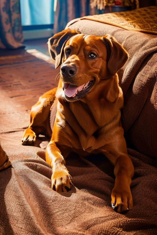 Scooby doo, the famous dog with brown fur and a very happy smile.