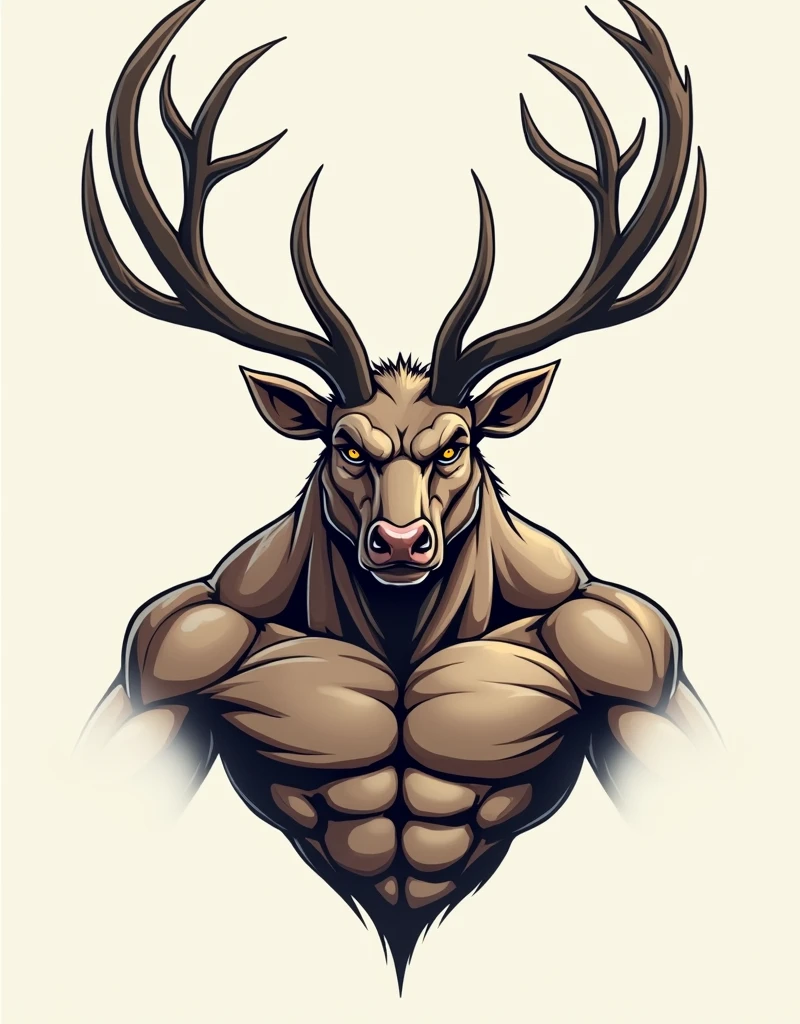 Jacked reindeer