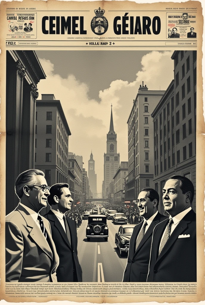 Drawing related to the cold war