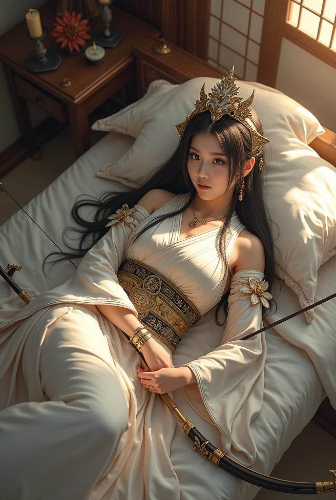 Beautiful Korean royal sister with very little clothing