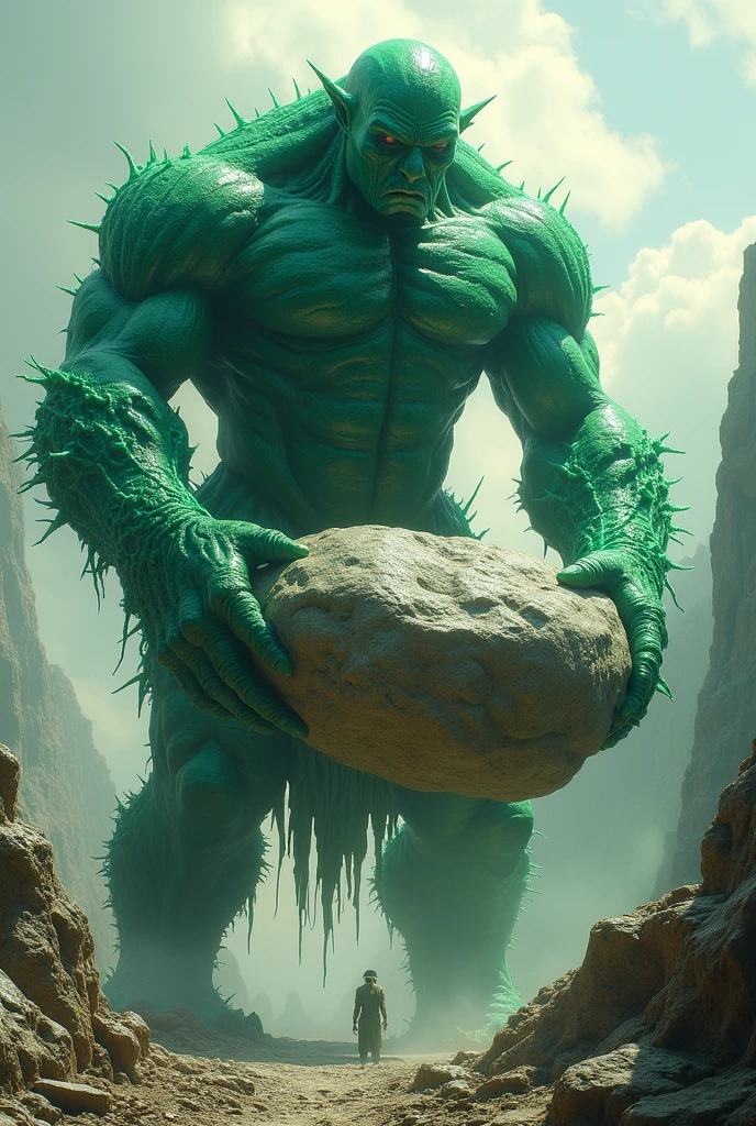 A muscle green Lizardmen, sleeping on grass showing his back butt, detailed butt, very close butt, textured
