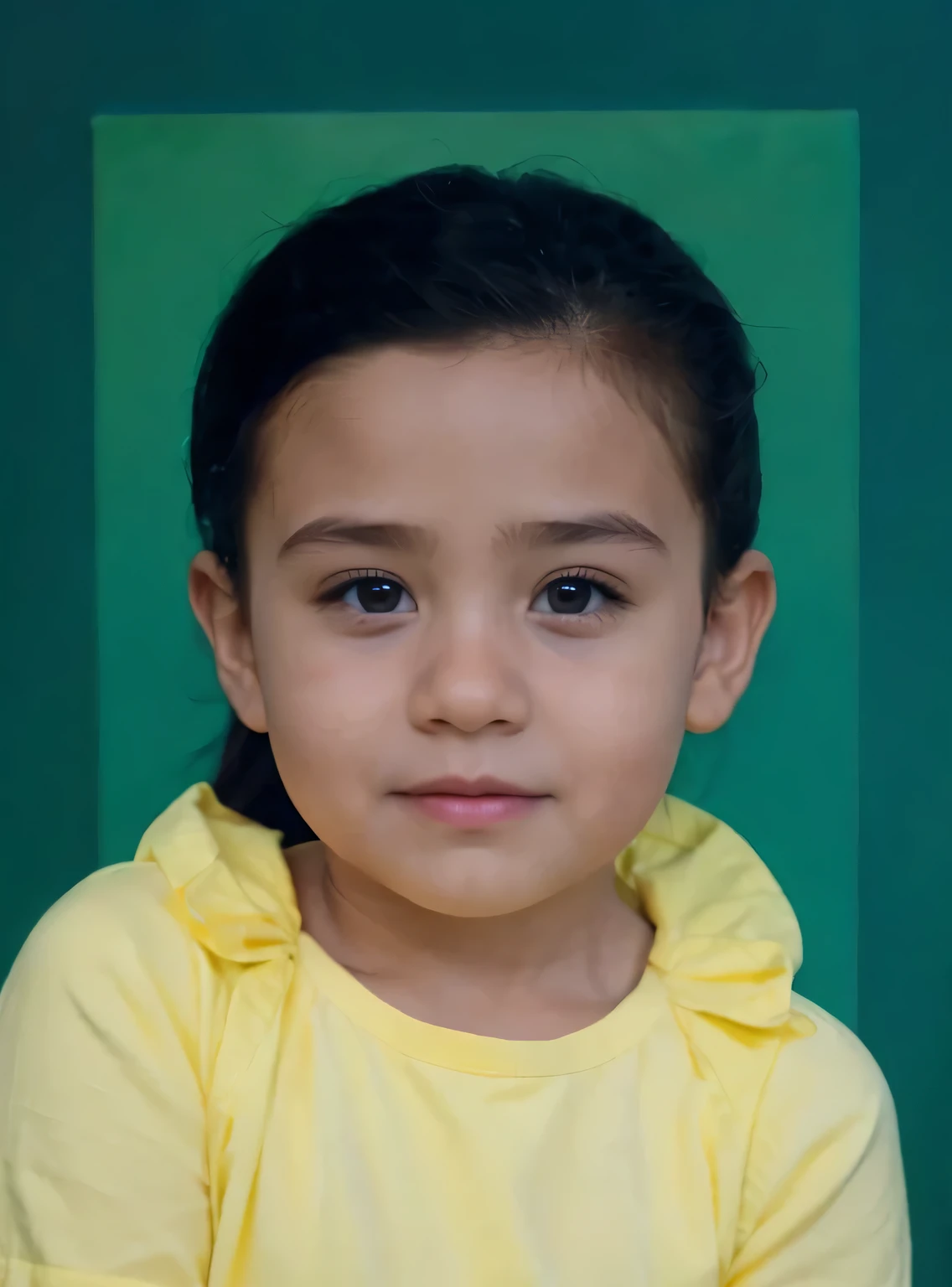 Make this photo look realistic and detailed, there is a young boy that is looking at the camera with yellow long shirt, young boy, young child, boy with neutral face, man, an mexician boy, closeup portrait shot, potrait, shot on nikon z9, vastayan, very detailed potrait, realistic portrait photo, profile portrait, very detailed face, very realistic face, very perfected face, very detailed clothes, very realistic clothes, very perfected clothes.