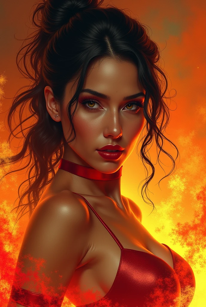 traditional tattoos, skulls, women, fire, original traditional