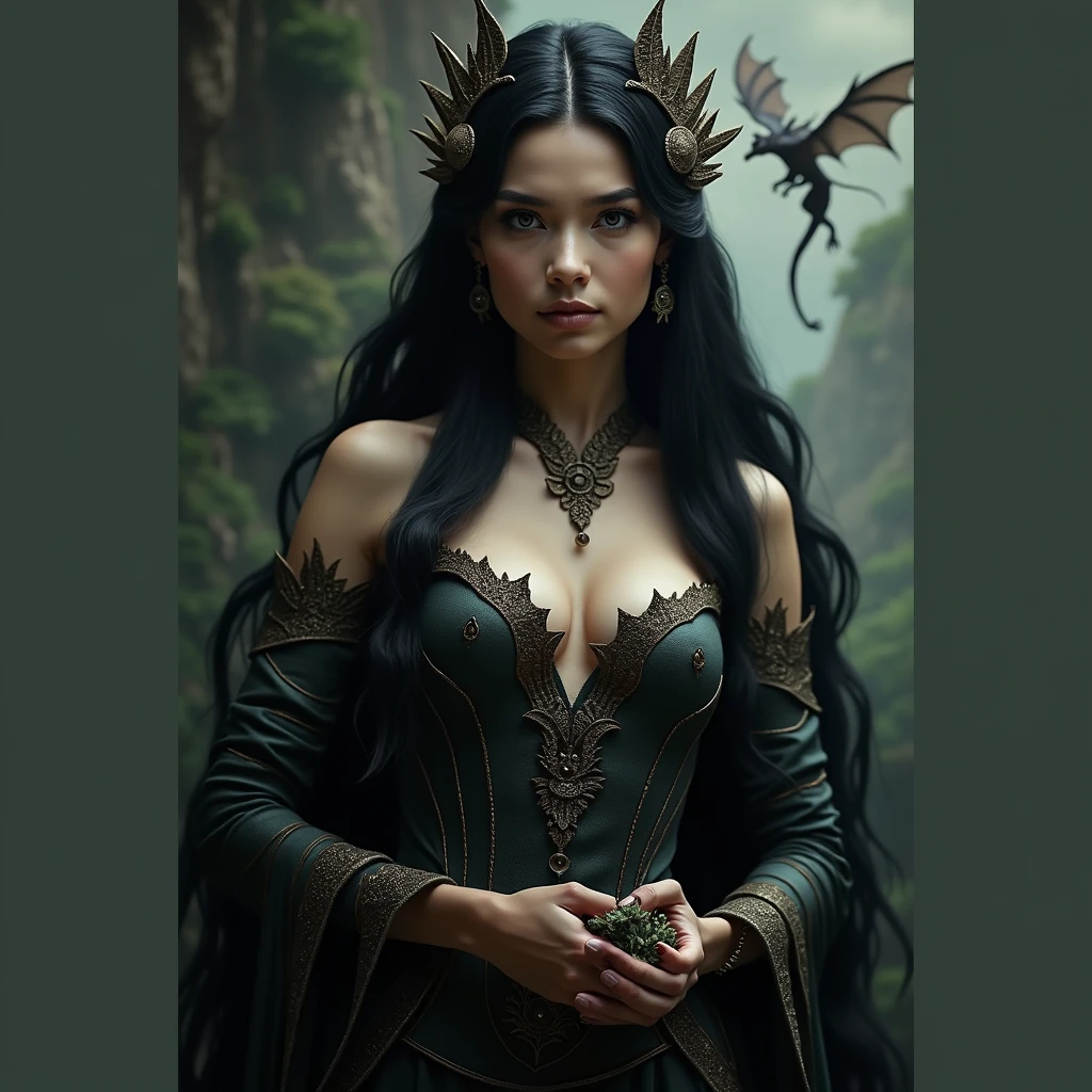 A drawing of a dragon girl with wings, Black Dragon, dragon snake with wings, dragon with scars, european dragon, dragon design language, ancalagon the black, A royal sister, logo without text, Dragon centered, Dragon Flying, a majestic gothic dragon, Demanding design, Dragon wings, Human body, No tap，Dragon Art, Hiryu, svg vector art