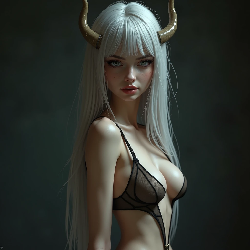 (Canela Skin) A Woman Gothic (Dark Fantasy). (Elf). (Hentai Manga)