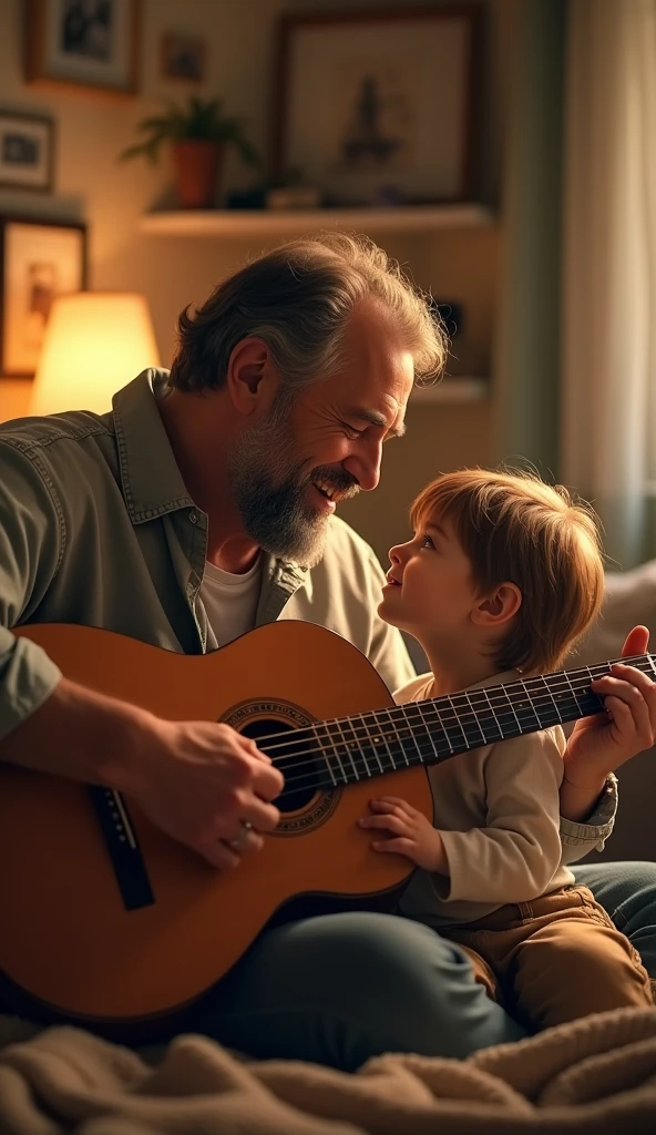 There's a man and a child who are sitting in a theater, foto do perfil, !!Beautiful!!, audience selfie, audience in the background, foto de perfil, taken in the early 2020s, divertindo-se, album photo, foto do concerto, with a kid, belos arredores, 🌻🎹🎼, tomada em 2 0 2 0, imagem de perfil